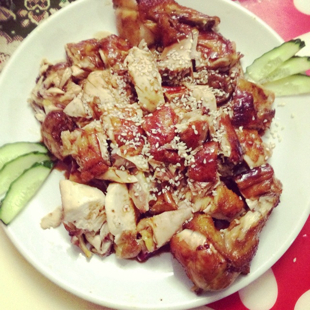照烧鸡腿饭