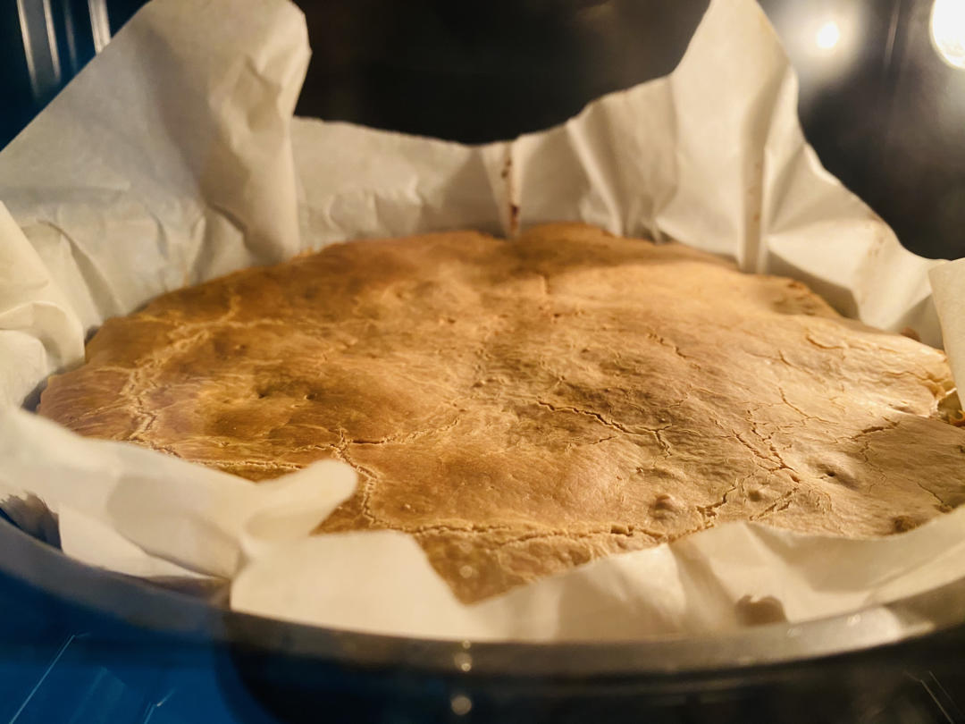 🔥免揉面❗️葡萄干烤年糕～外酥里糯