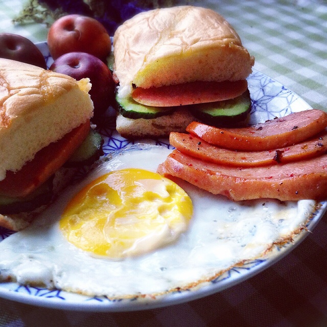 培根煎蛋