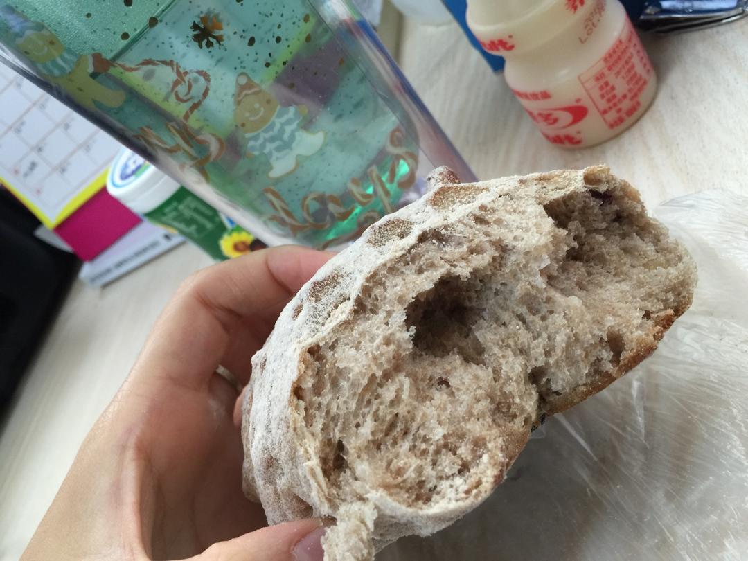 全麦核桃包～软欧包