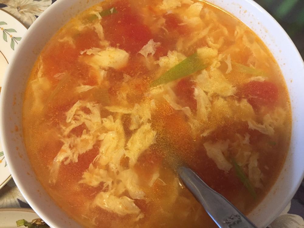西红柿鸡蛋汤
