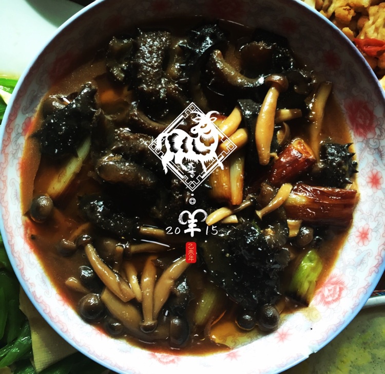 家庭版葱烧海参
