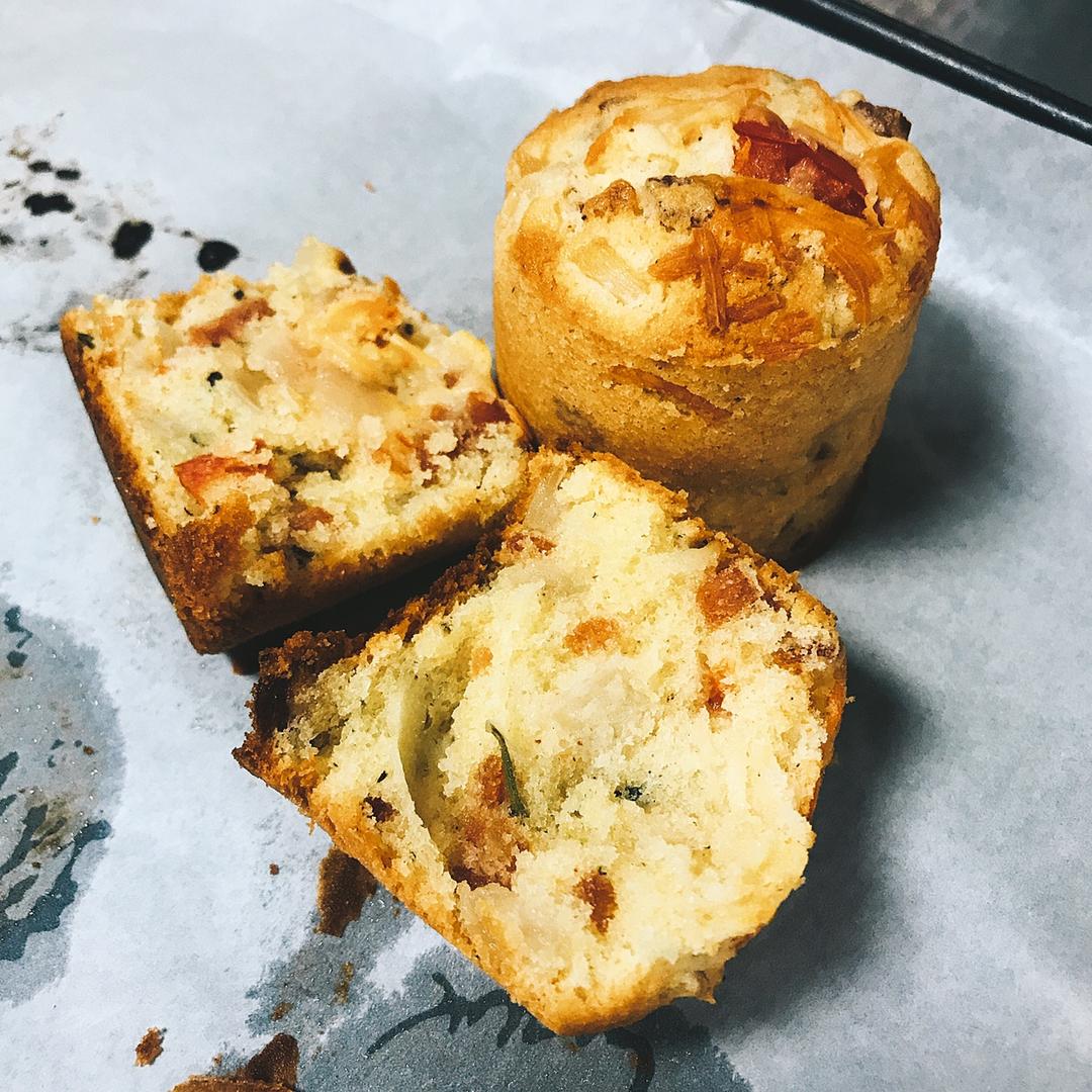 甜中微咸的精品，葱油磅蛋糕