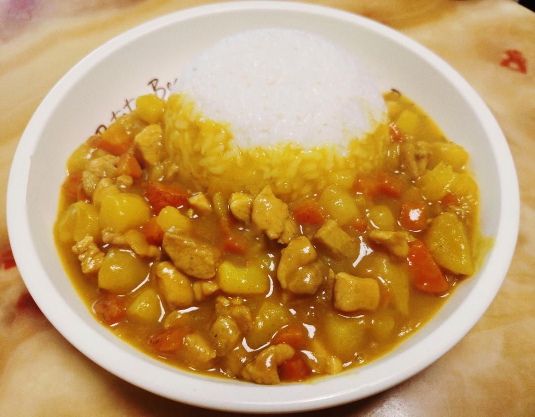 咖喱鸡块