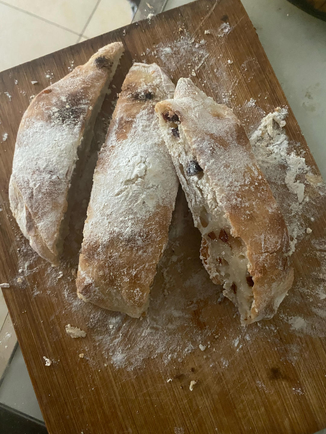 完全不揉的Ciabatta