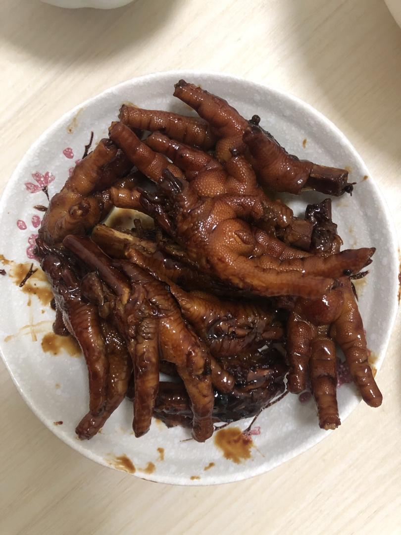 秘制红烧鸡爪