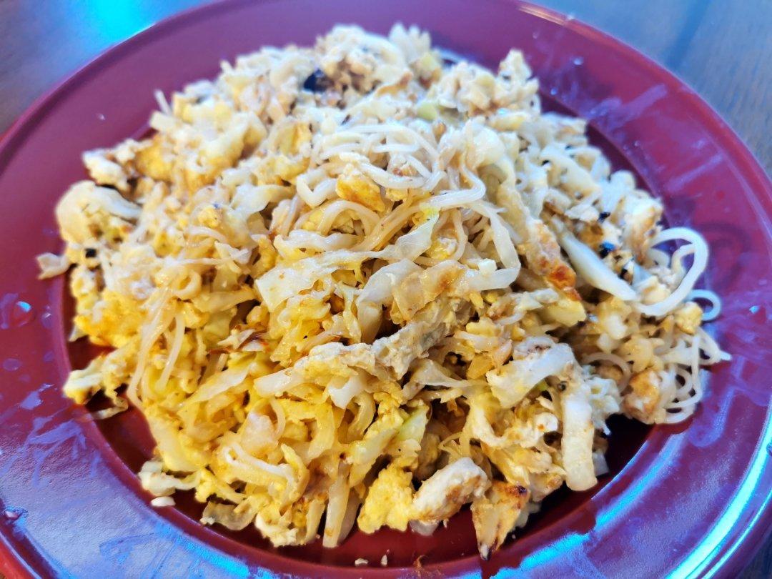 鸡蛋粉丝圆白菜