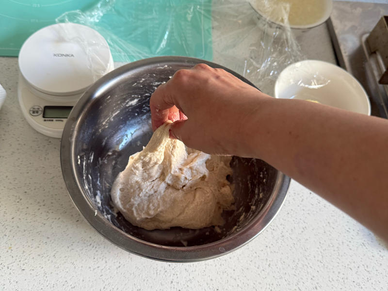 纯奶手撕吐司的做法 步骤1