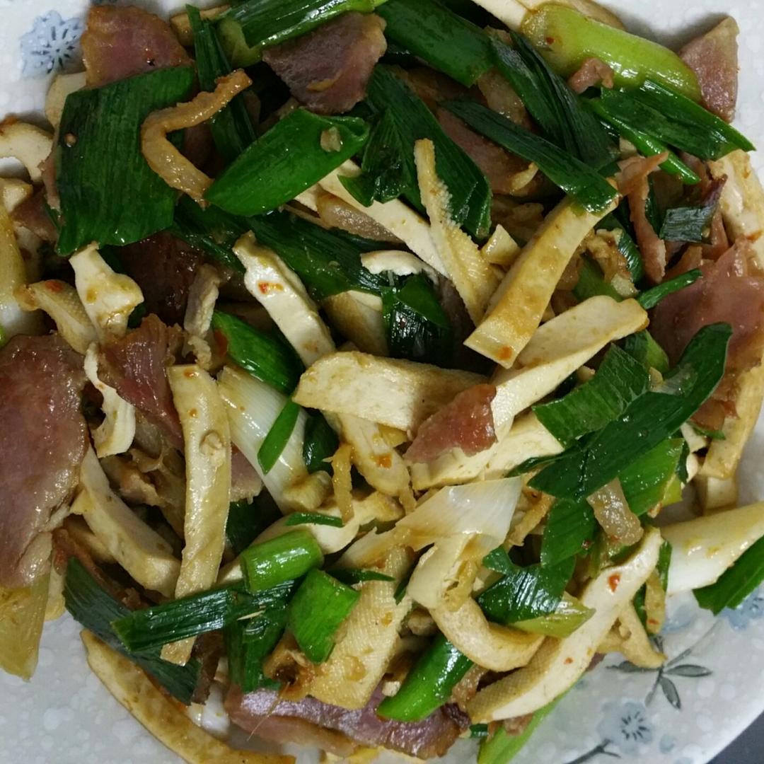青椒豆腐干