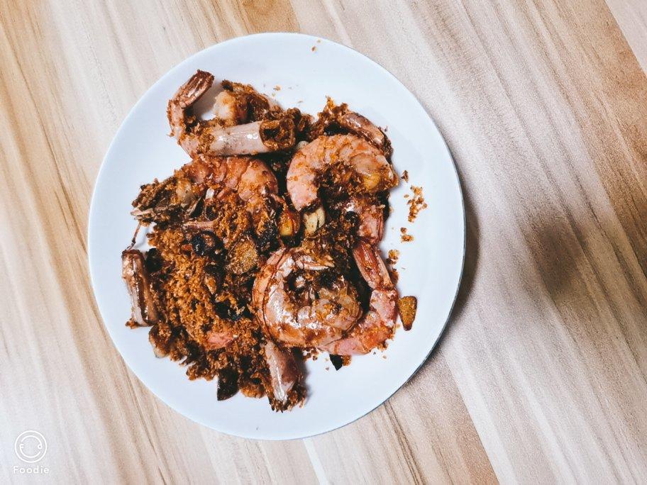 【避风塘香酥虾】