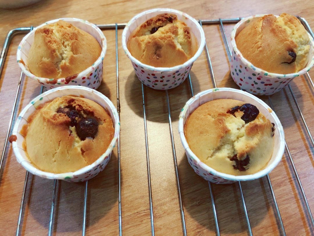 蔓越莓玛芬蛋糕