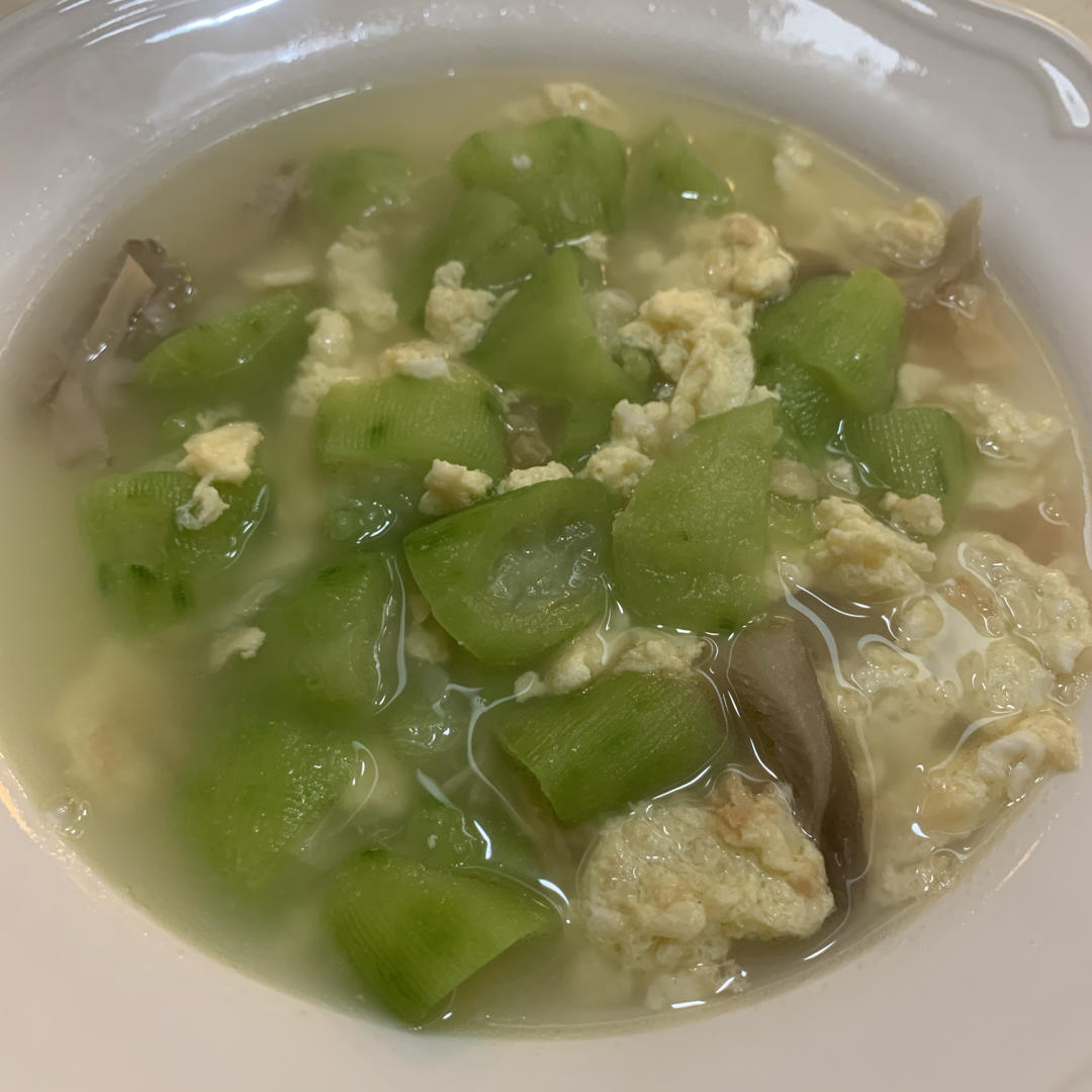 味道鲜美的丝瓜汤