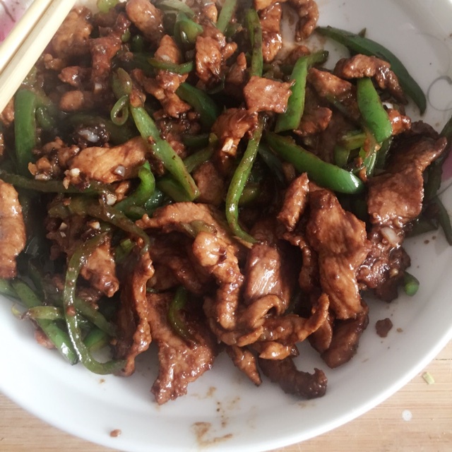 青椒肉丝