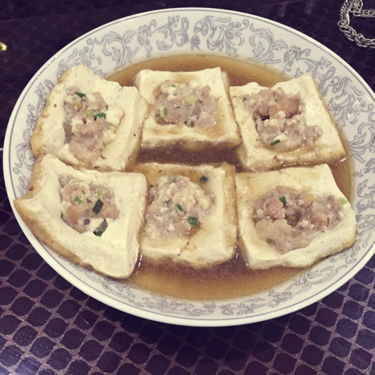 客家煎酿豆腐