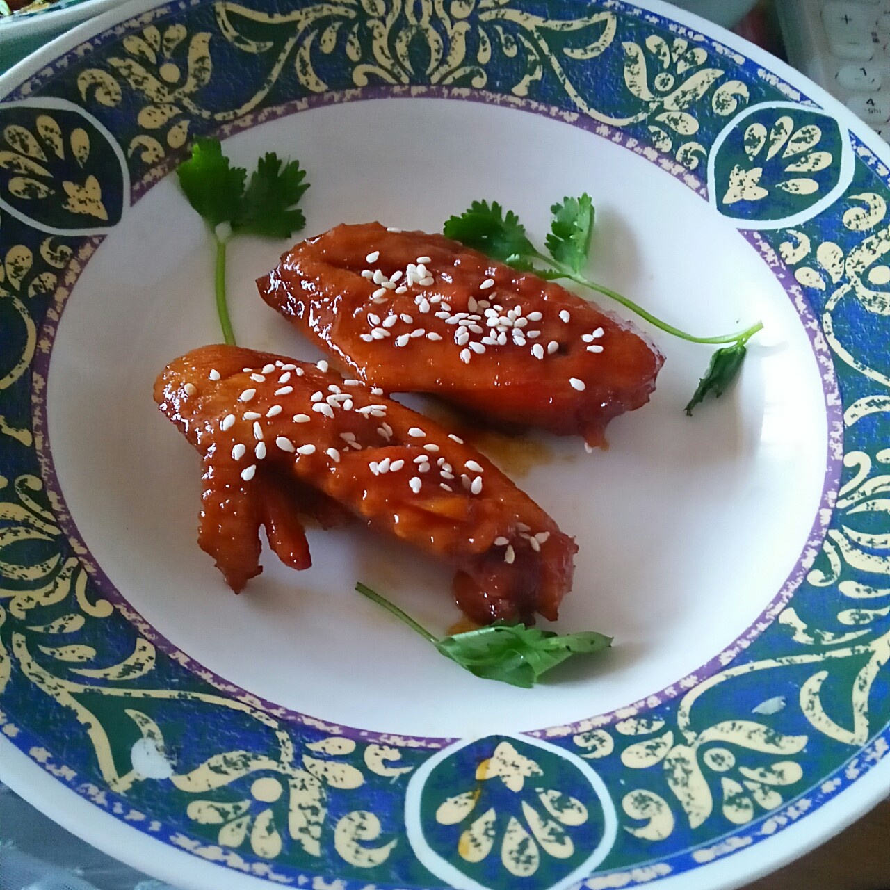 蜜汁鸡翅