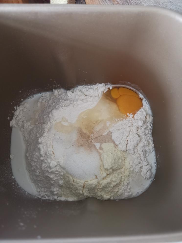 纯奶手撕吐司的做法 步骤1