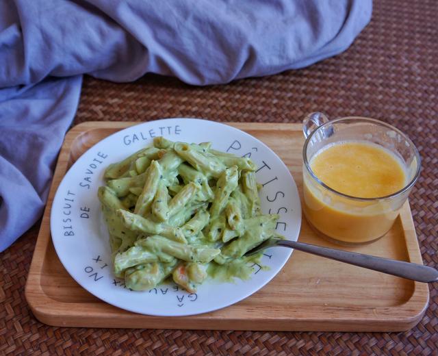 牛油果虾仁意面的做法