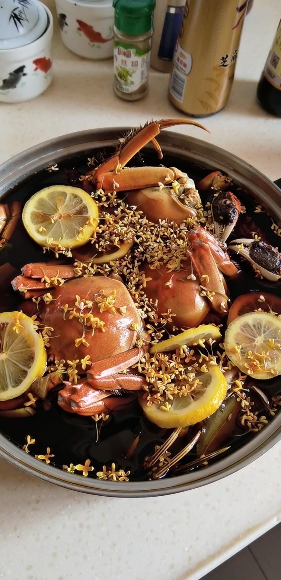 花雕熟醉蟹