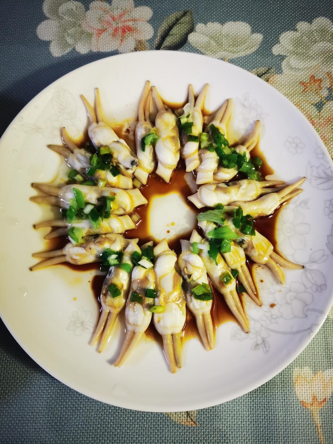 葱油蛏子