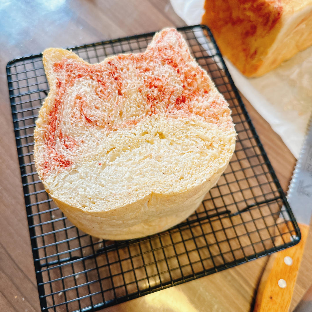 🍞消耗淡奶油吐司｜无黄油｜软绵绵｜奶香浓郁