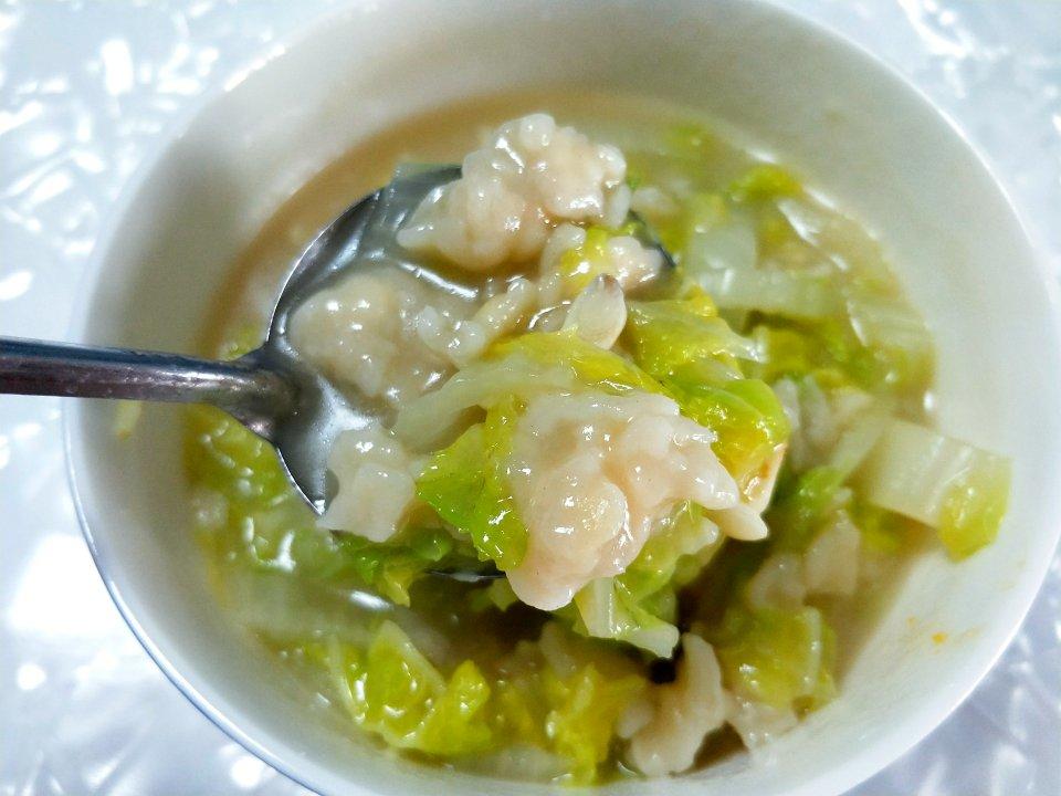 白菜疙瘩汤