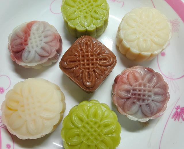 冰皮月饼2(饼皮)的做法