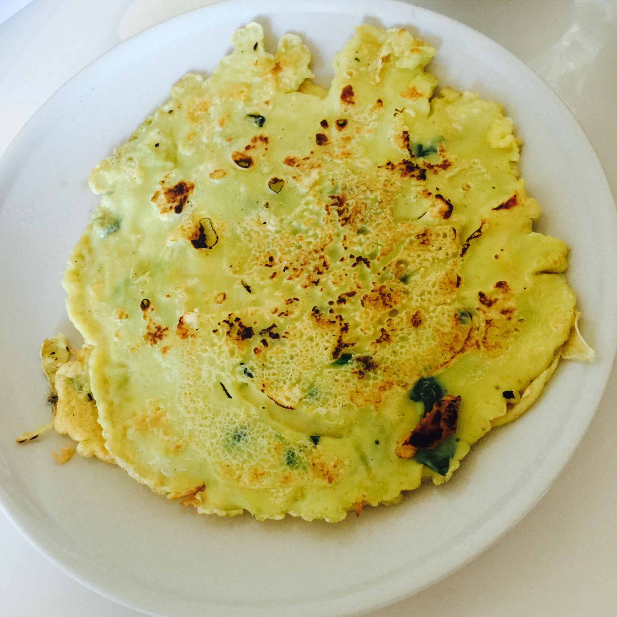 葱花鸡蛋饼