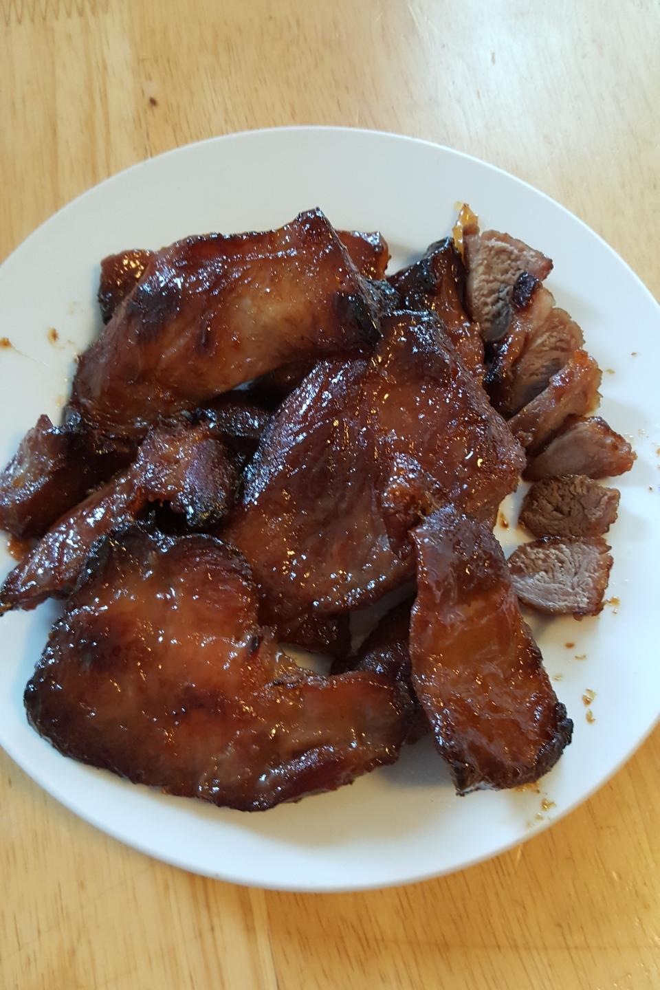 蜜汁叉烧肉（新手烤箱0失败）