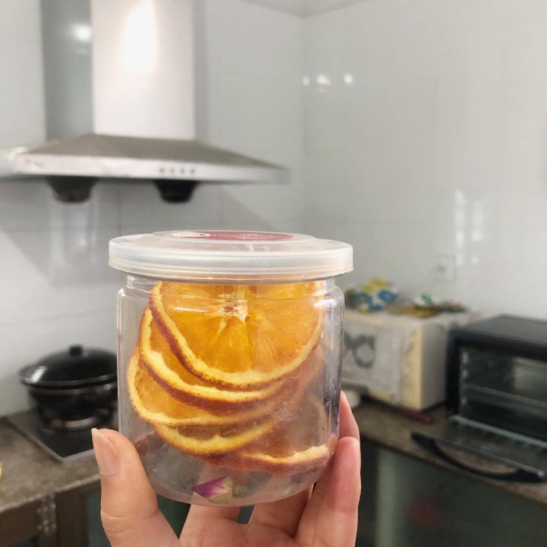 烤橙子片