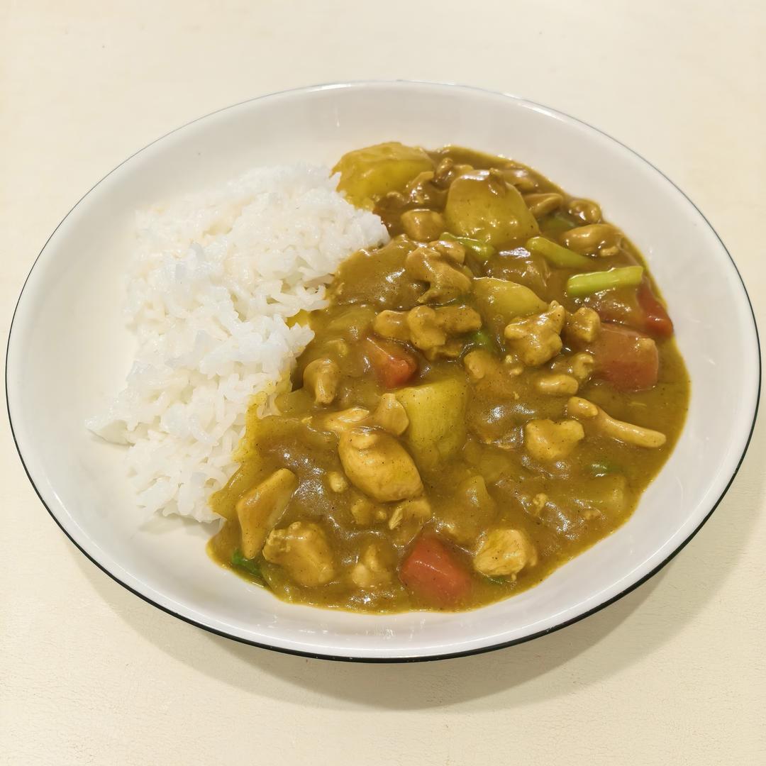 日式咖喱鸡肉饭（超浓郁）