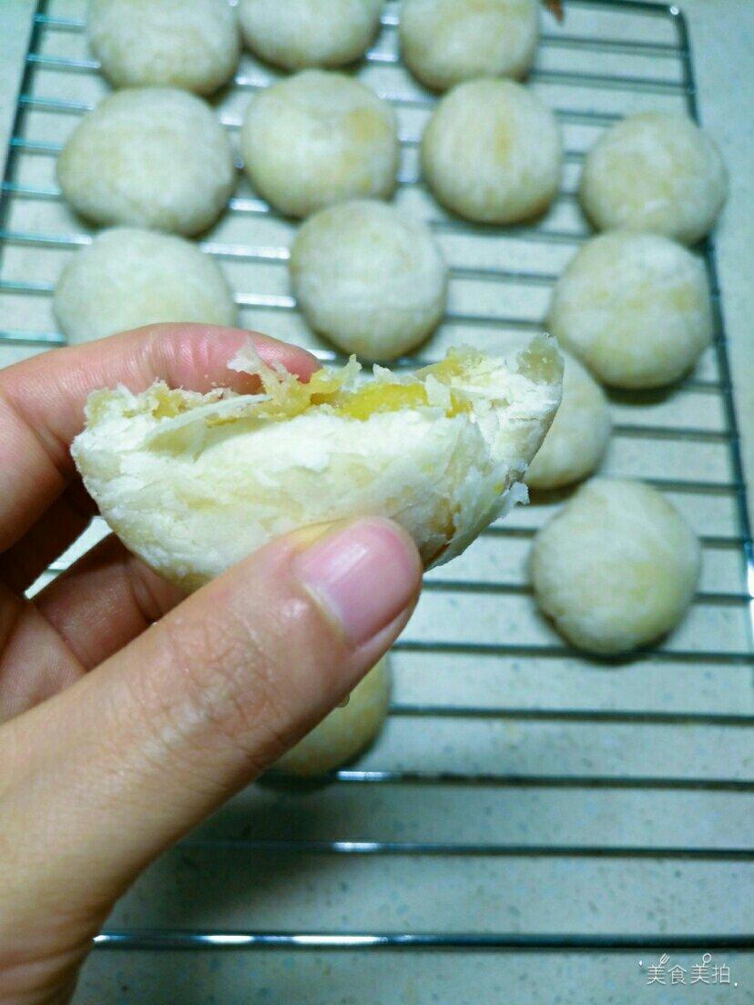 酥皮绿豆饼   酥得掉渣渣