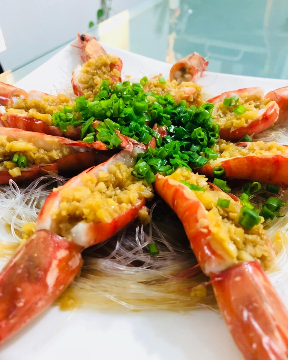 蒜蓉粉丝蒸虾