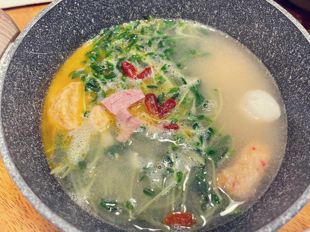 上汤豌豆苗