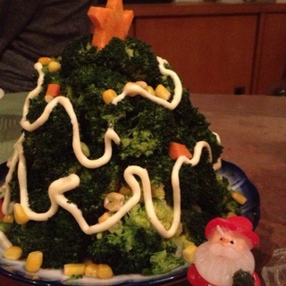 圣诞树沙拉