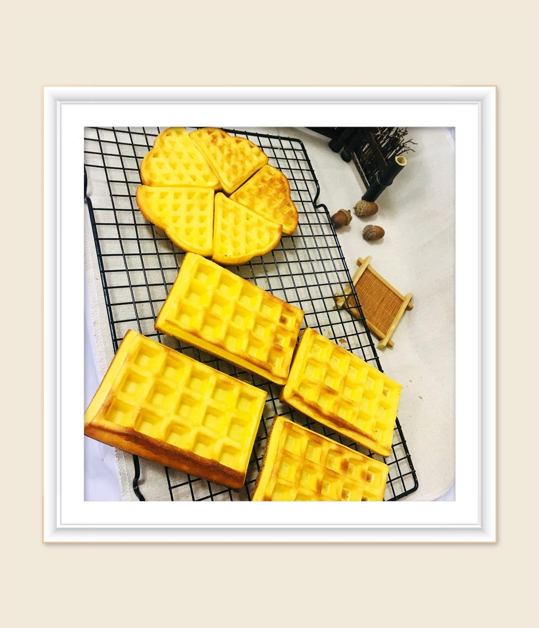 华夫饼（烤箱版    无泡打粉）