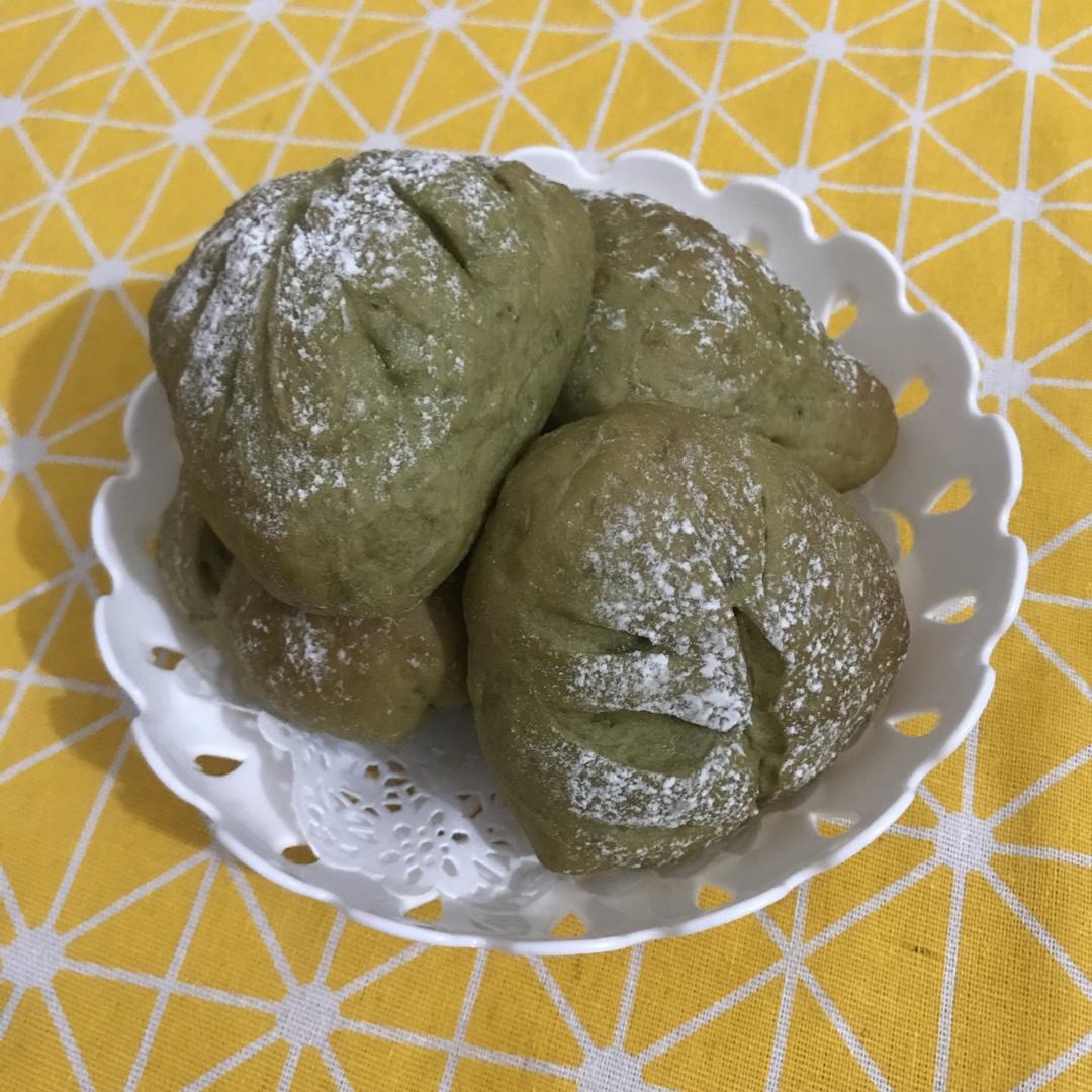 抹茶软欧（蜜豆奶酪馅）