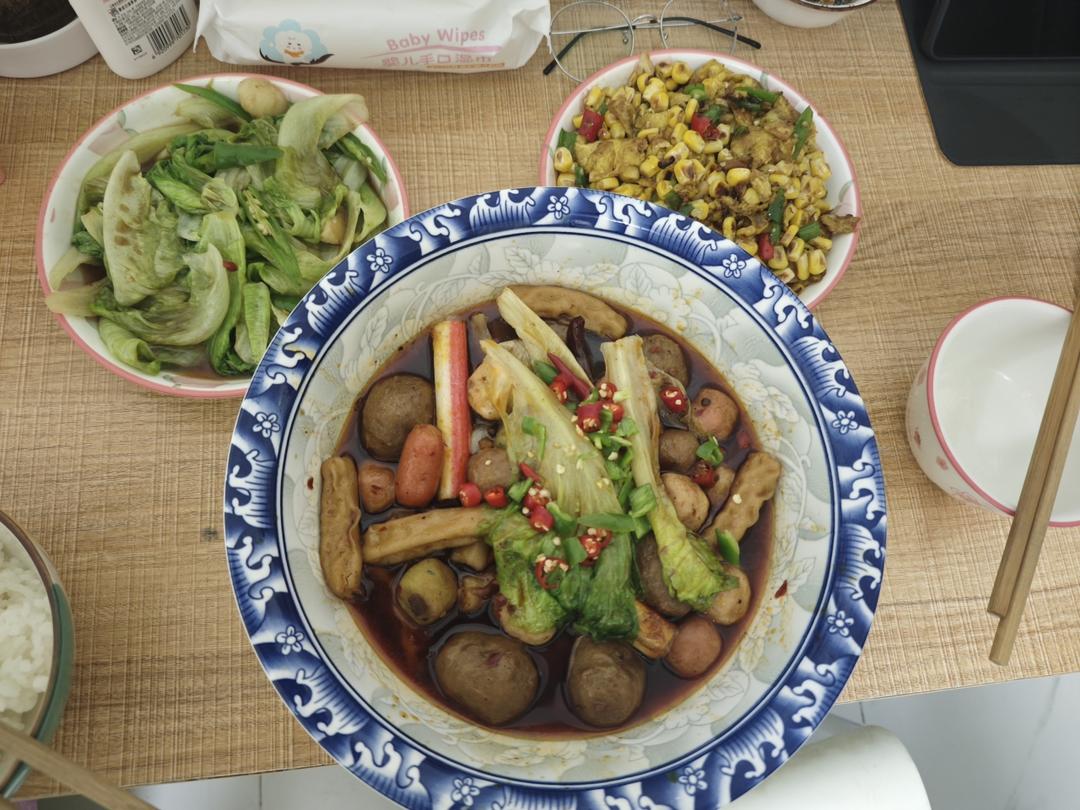 不一样的口味🤗“玉米青椒炒鸡蛋”