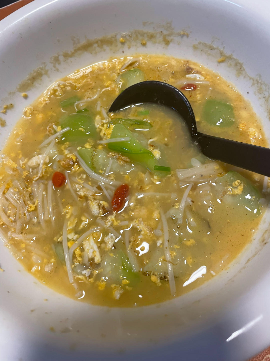 丝瓜鸡蛋汤