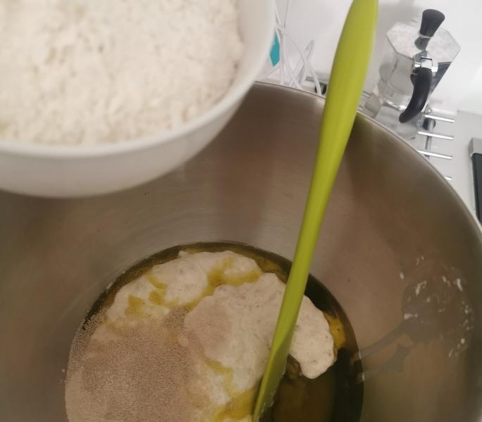 纯奶手撕吐司的做法 步骤1