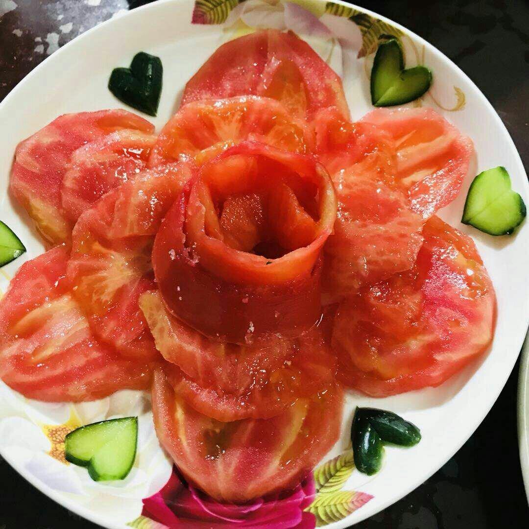 花开富贵-糖拌西红柿