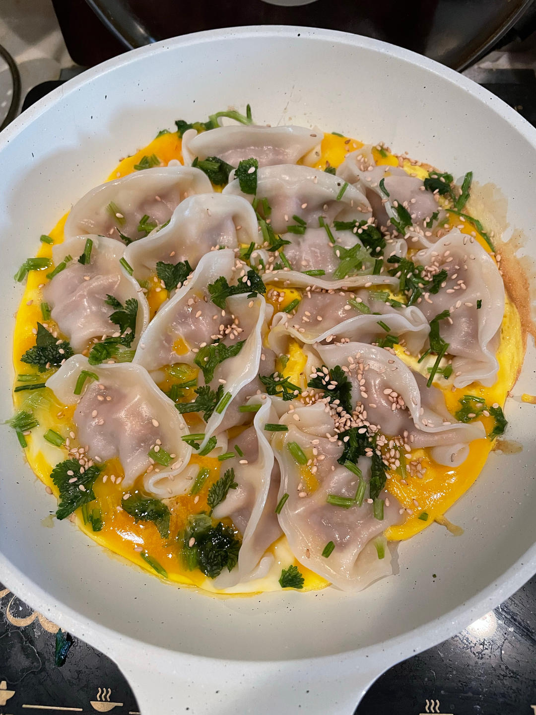 十分钟快手菜抱蛋煎饺（速冻饺子）