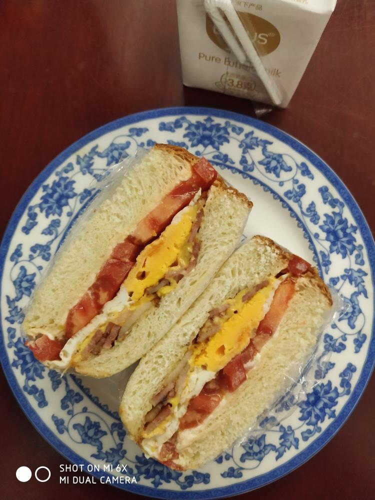 纯奶手撕吐司的做法 步骤1