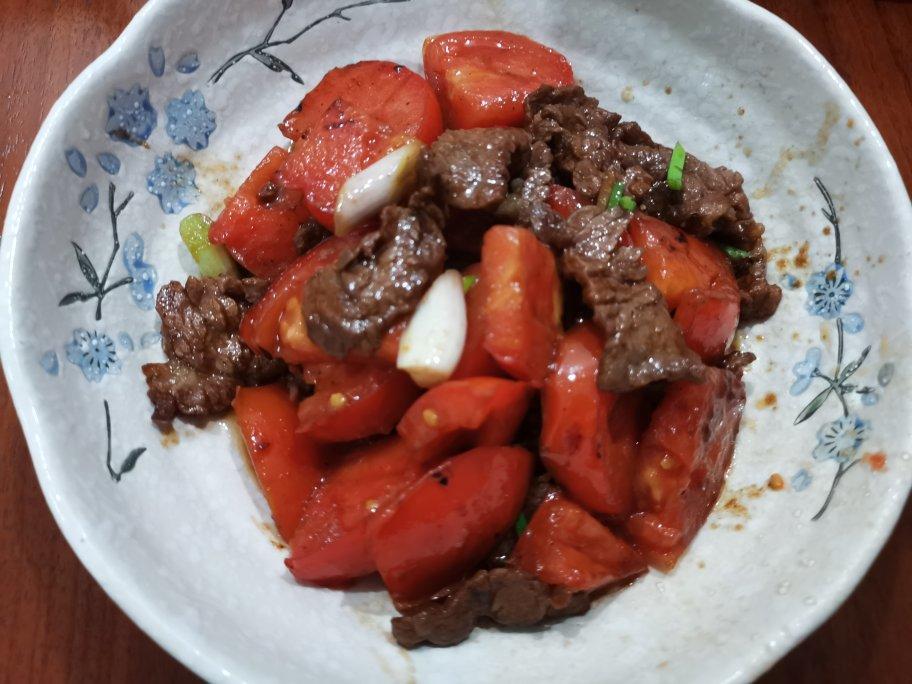 西红柿炒牛肉 经典口味
