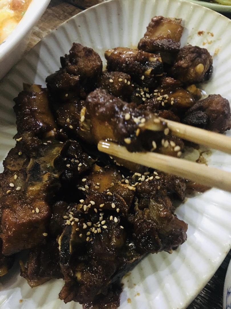 糖醋排骨/糖醋小排（不放油）（12345口诀做出正宗上海本帮）