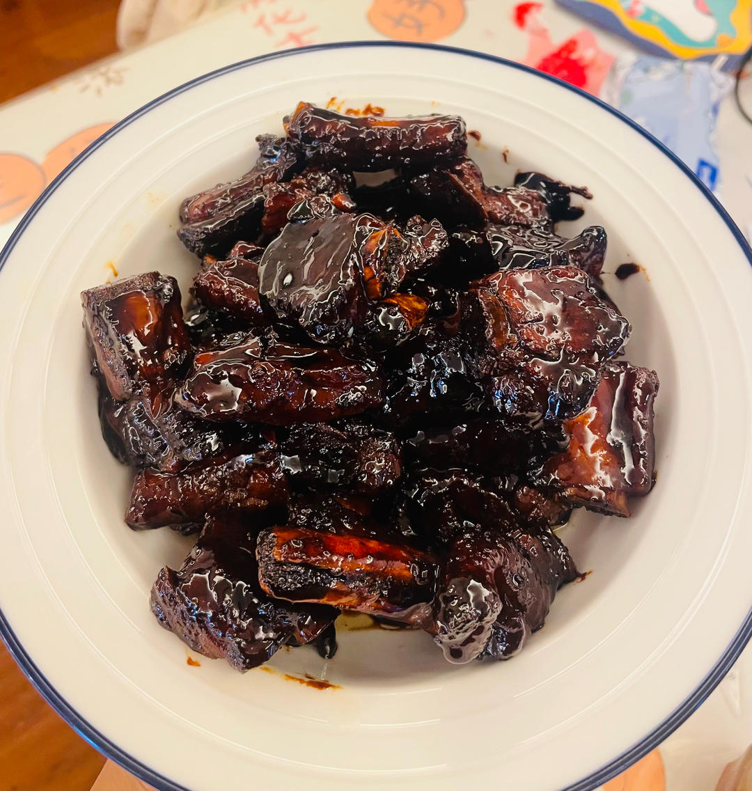 糖醋排骨/糖醋小排（不放油）（12345口诀做出正宗上海本帮）