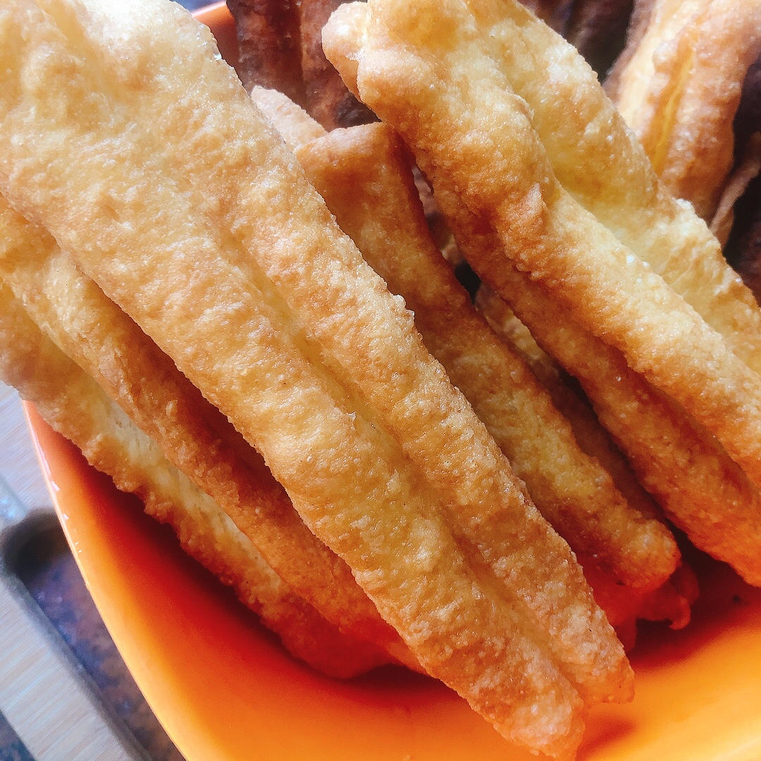 快手早餐～自制油条（酵母版，不含泡打粉、膨松剂）