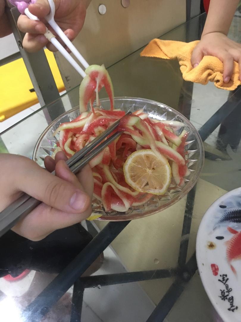 糖醋西瓜皮