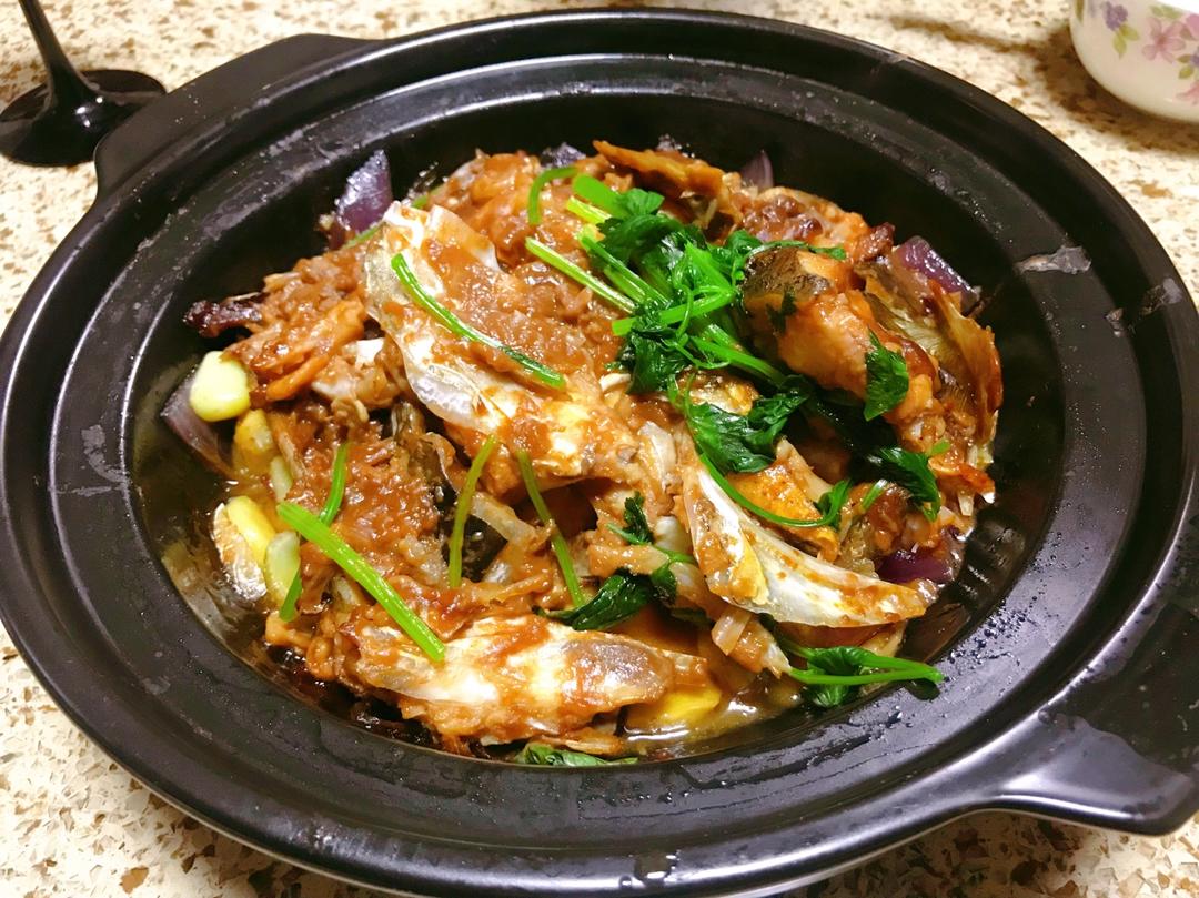 食神张先生做过啫啫三文鱼头煲#鱼头啫啫煲#iphone 拍摄于