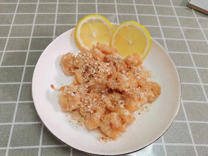 欢喜做年菜：鲜橙腰果沙拉酥虾
