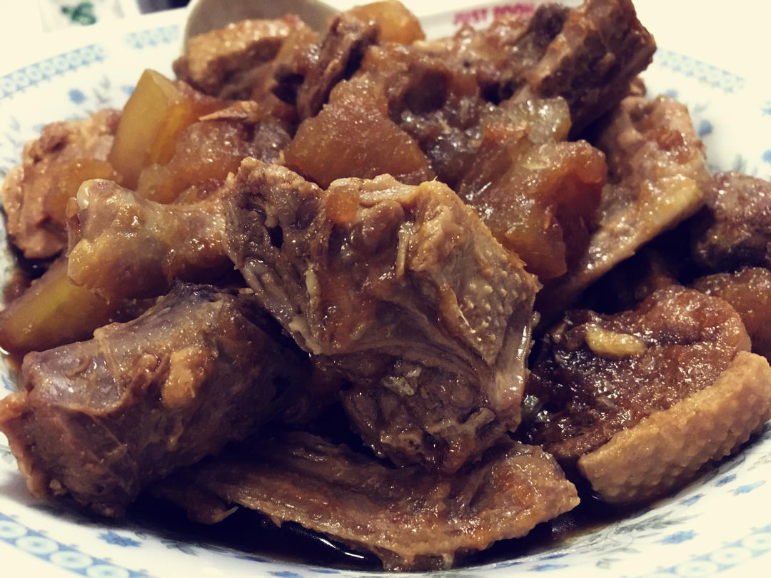 冬瓜焖鸭肉